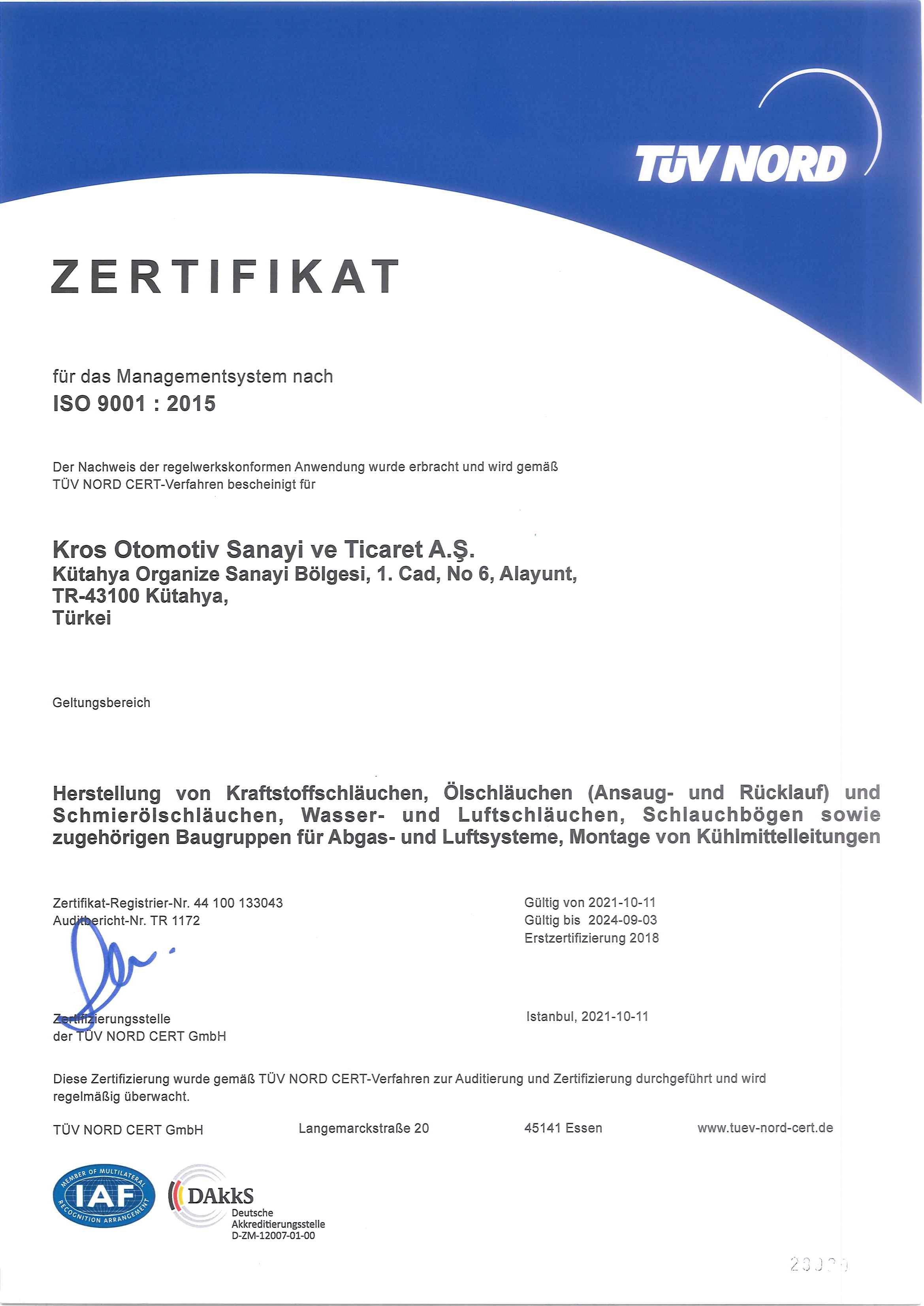 ISO 9001 DE